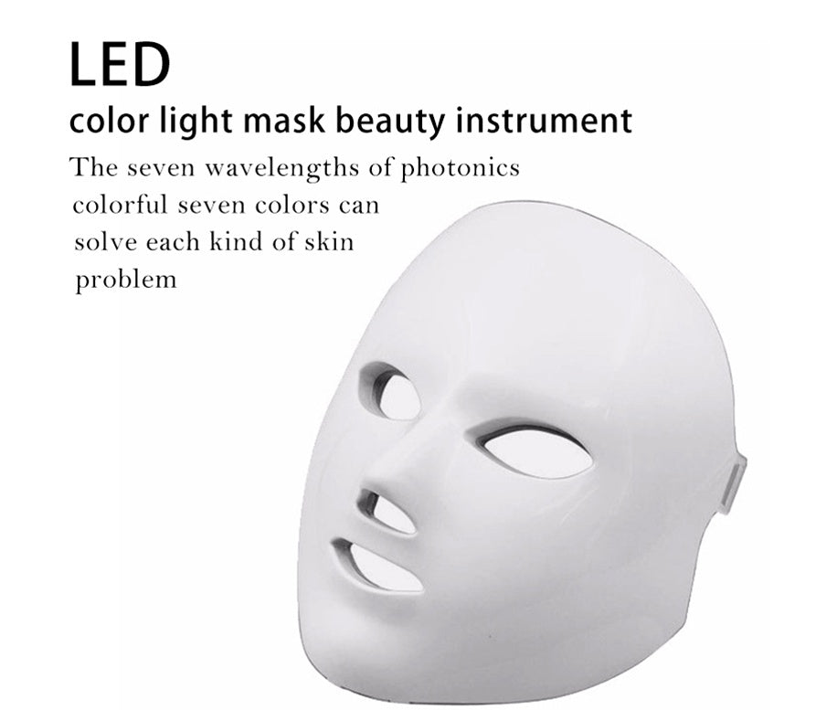 DermaLight LED Facial Mask – Advanced Skin Rejuvenation Therapy